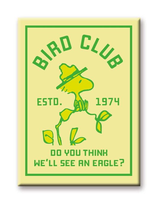 Snoopy Beagle Scouts - Bird Club Magnet