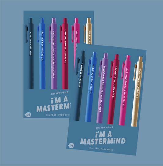 I'm A Mastermind Jotter - 6pk