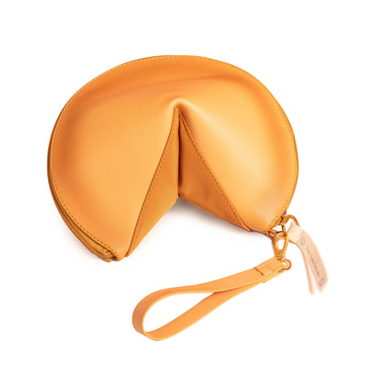 Fortune Cookie Clutch with Strap