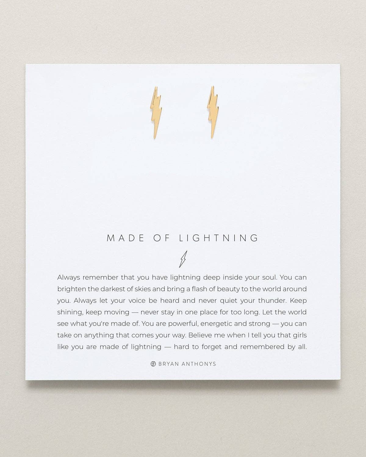 Bryan Anthonys - Made Of Lightning Earrings