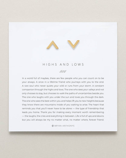 Bryan Anthonys - Highs & Lows Stud Earrings