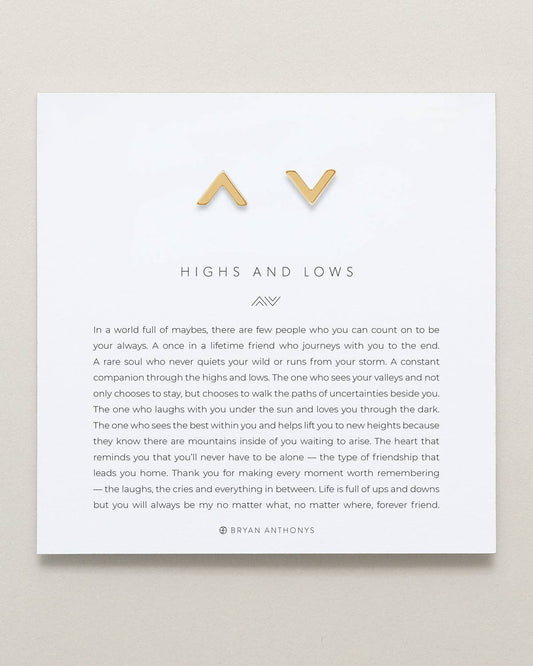 Bryan Anthonys - Highs & Lows Stud Earrings