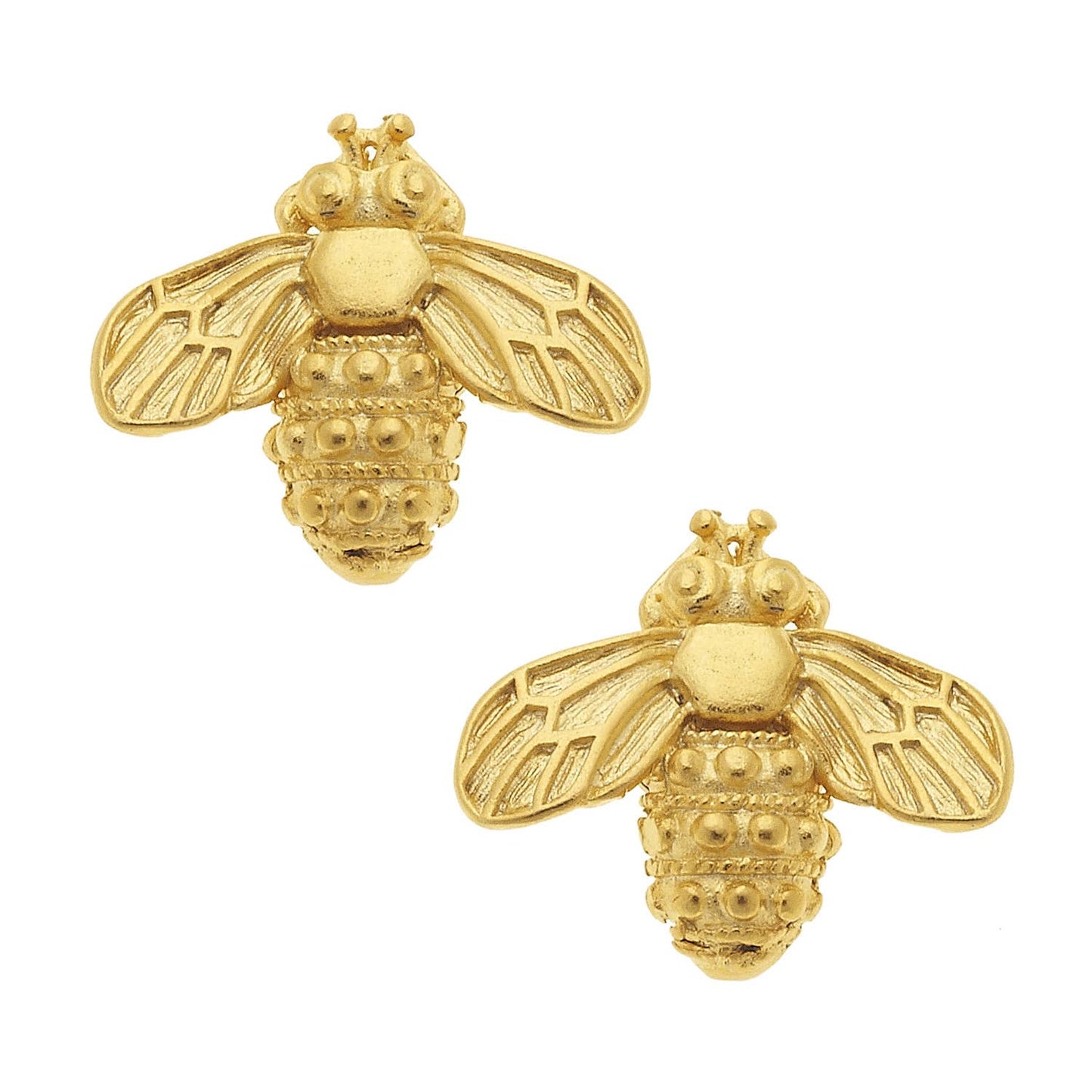 Gold Bee Studs