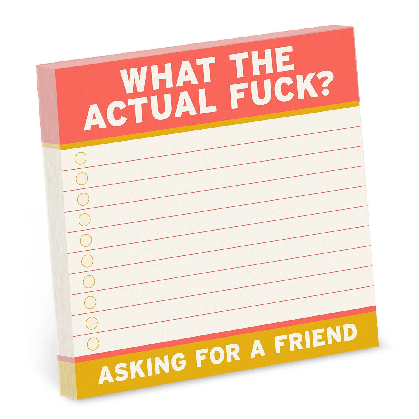 Actual F Large Sticky Notes (4 x 4-inches)