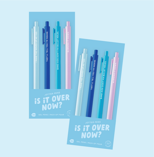 Is It Over Now Jotter 4-pack