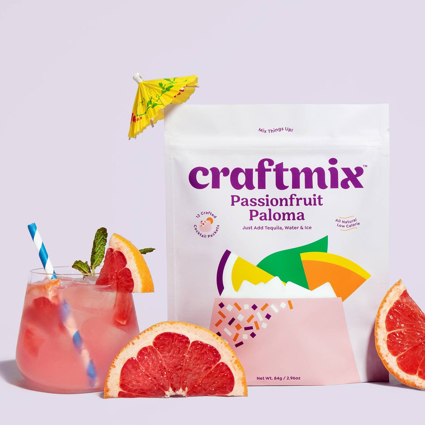 Craftmix Cocktail Mixer - Passionfruit Paloma 12pk