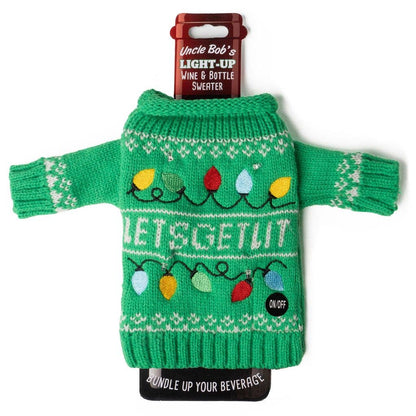 DM Merchandising - Uncle Bob’s Light-Up Wine & Bottle Sweater