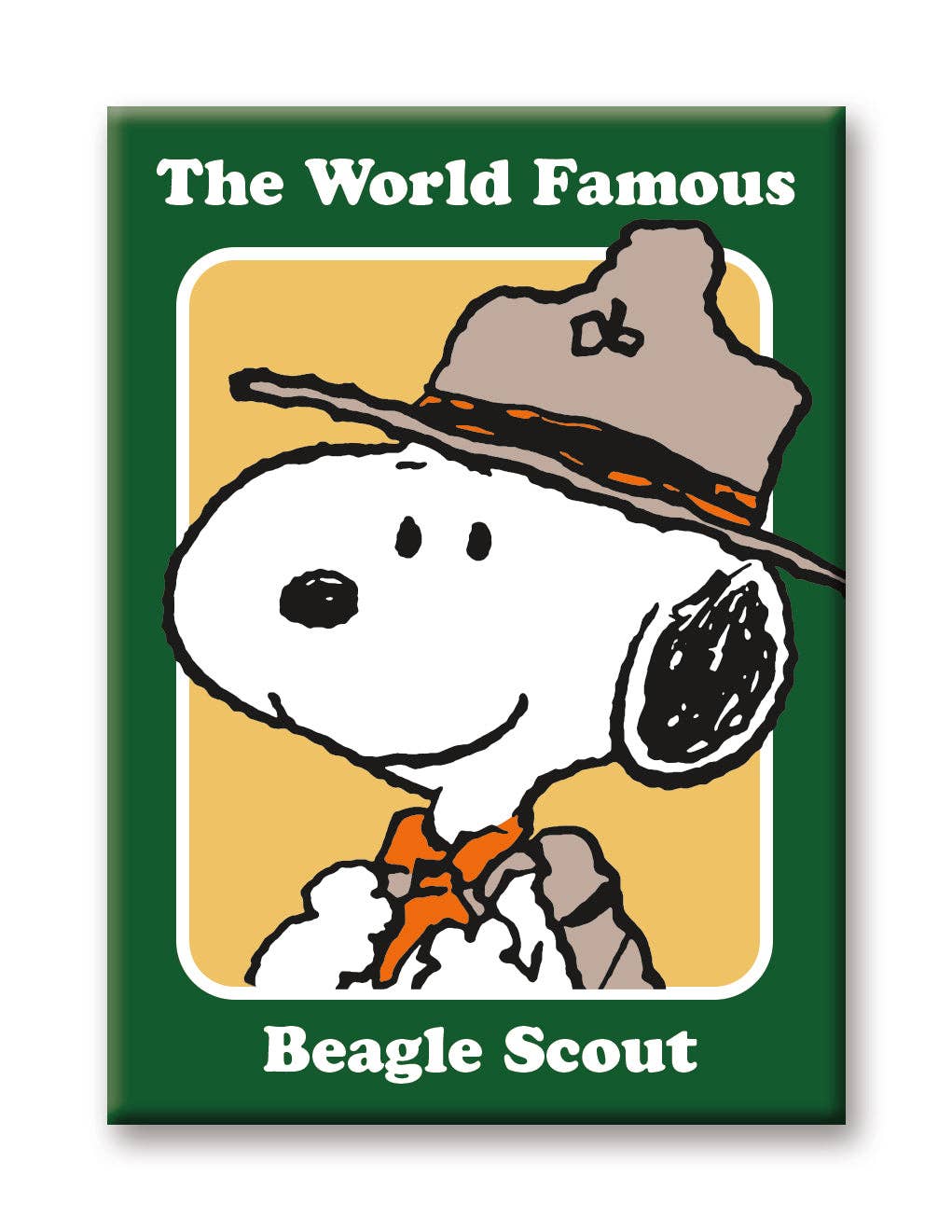 Snoopy Beagle Scouts - Famous Scout Magnet