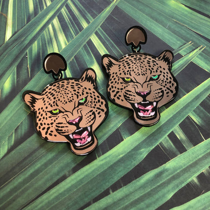 Leopard Earrings