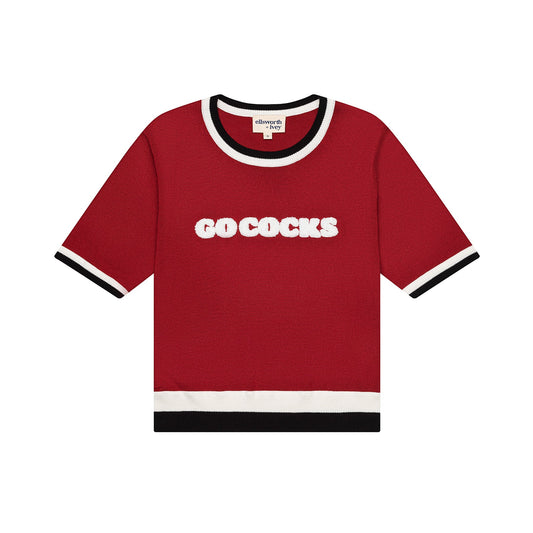 Go Cocks Short Sleeve Sweater