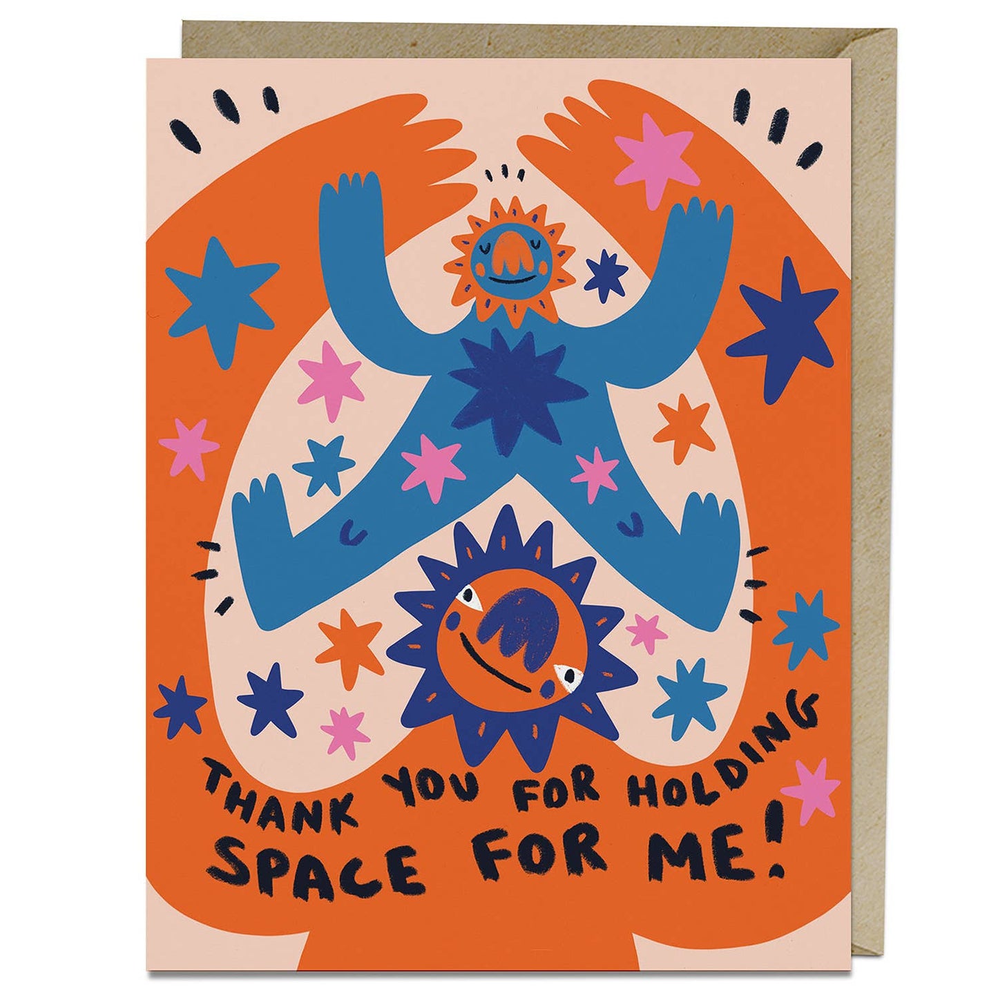 Barry Lee Holding Space Friendship Card