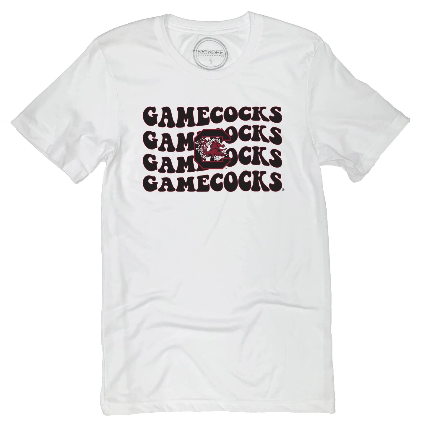 Gamecock Groovy Gal Tee