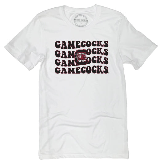 Gamecock Groovy Gal Tee