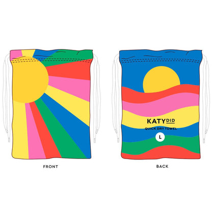 Ray of Sunshine Quick Dry Towel