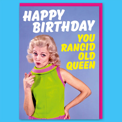 Rancid Old Queen Card