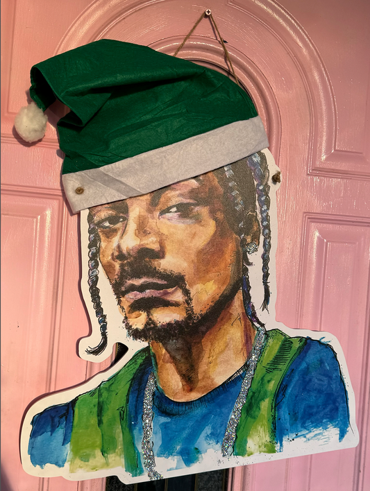 Snoop on a Stoop Door Hanger