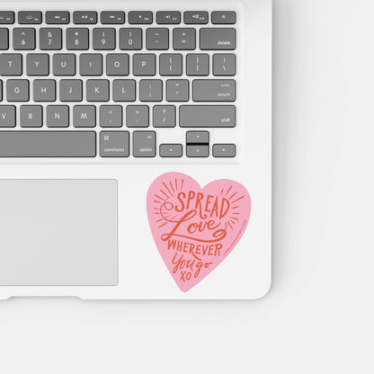 Spread Love Sticker