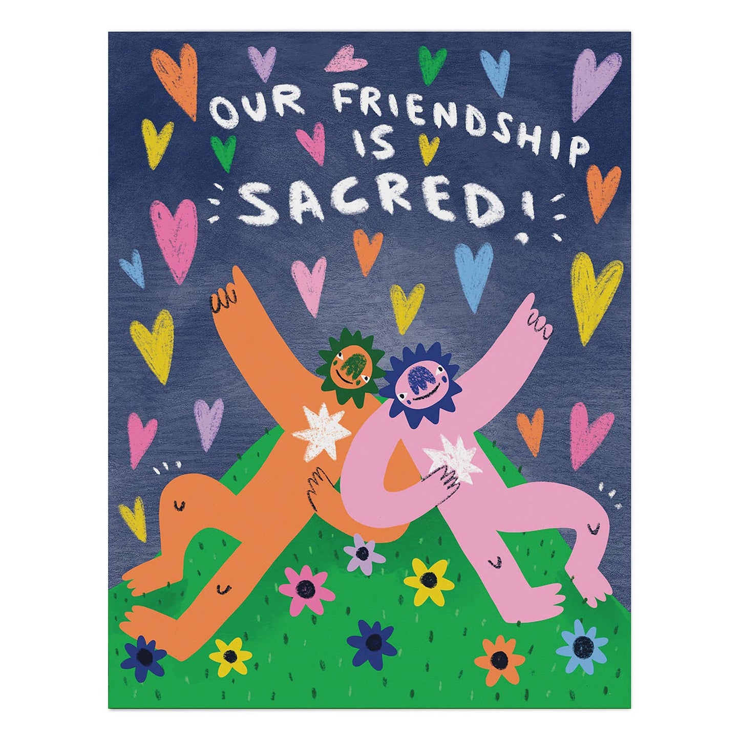 Barry Lee Friendship is Sacred Card