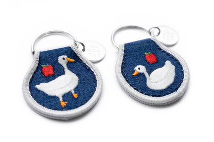 Patch Keychain - Cottage Goose