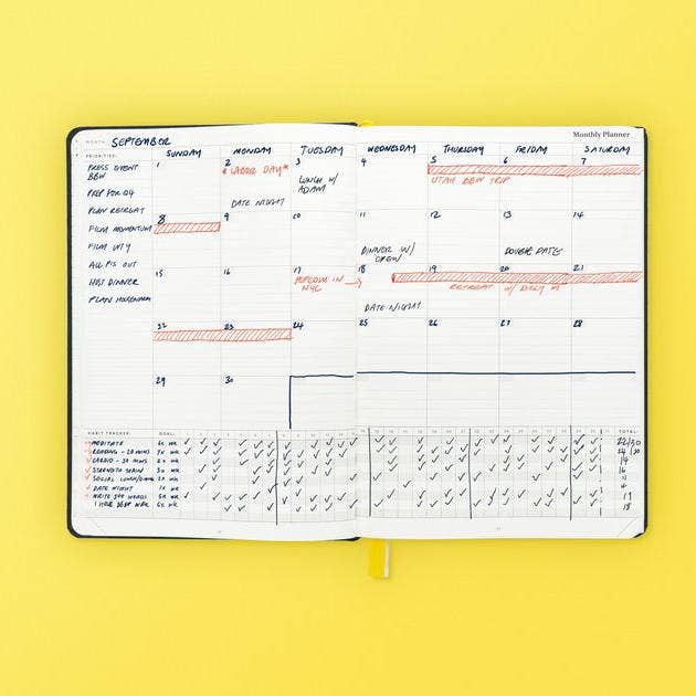 Best Self Co. - Planner - 6-Month Undated Project and Productivity Planner