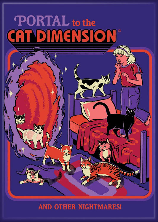 Ata-Boy - Steven Rhodes Portal to the Cat Dimension Magnet