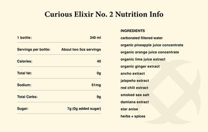 Curious Elixirs - Curious Elixir No. 2 Booze-Free Cocktails