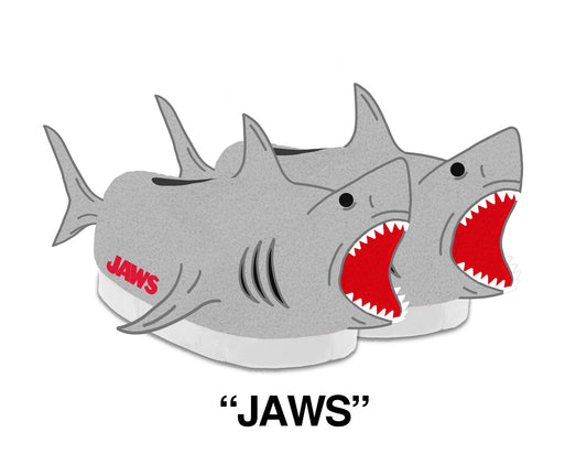 Jaws 3D Slippers - Medium