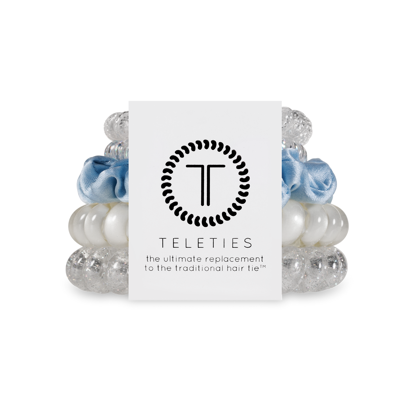 TELETIES - Spiral Hair Coils & Scrunchies | Mixed Pack | Tying the Knot