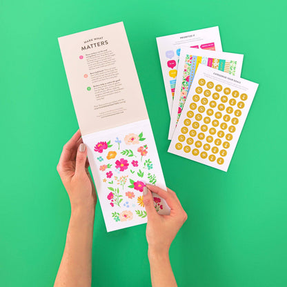 Goal Setting Sticker Book