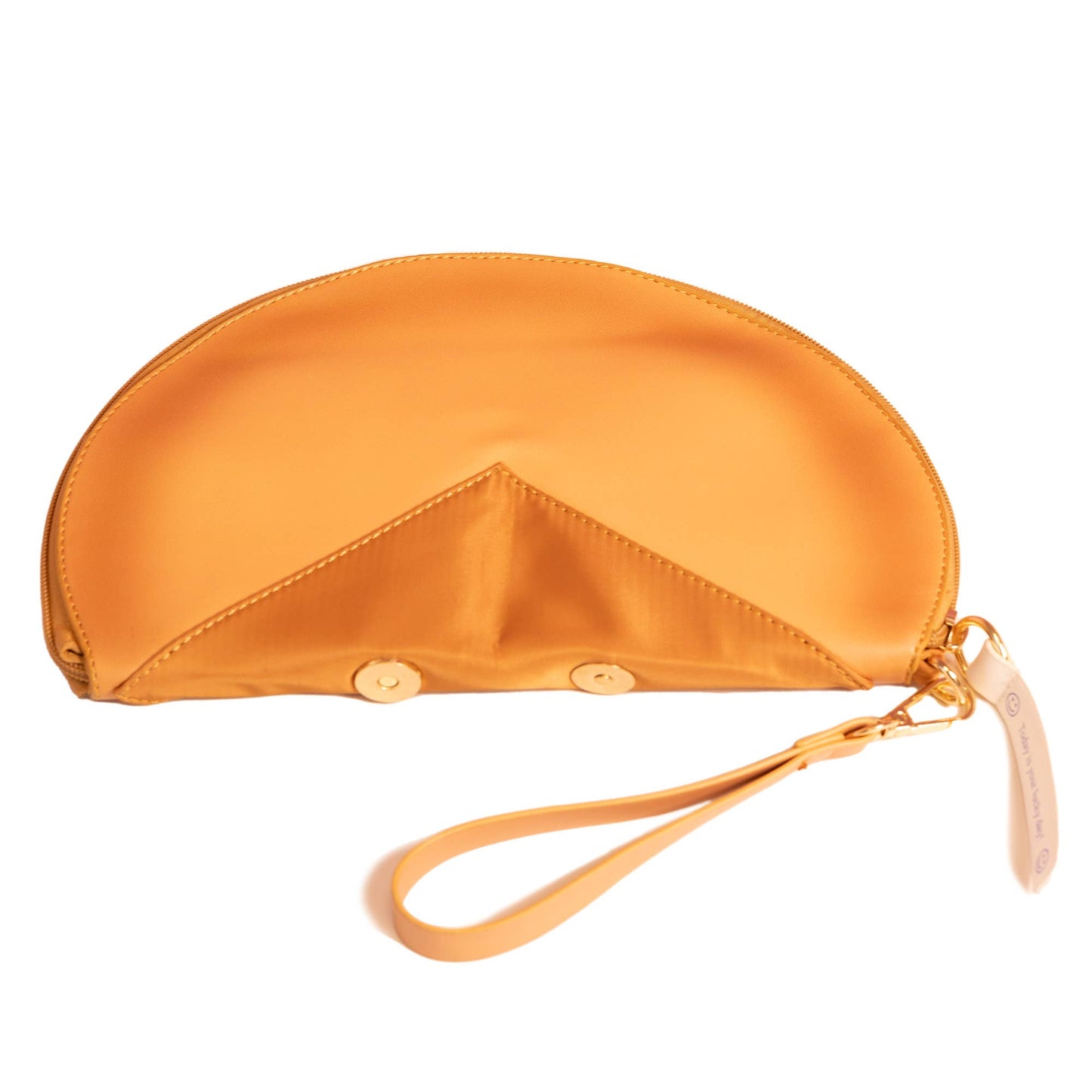 Fortune Cookie Clutch with Strap