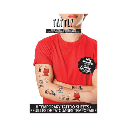 Tattly - Classic Peanuts Tattoo Set