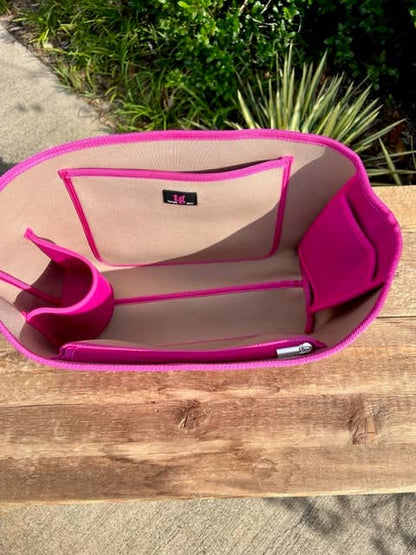 Neoprene Organizer Pink