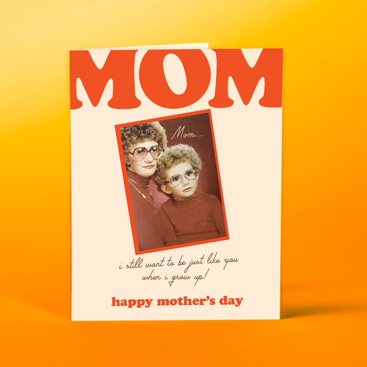 GLASSES MOM Card