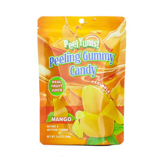 PeelYums Peeling Gummies 3D Fruit Candy (3.5oz)