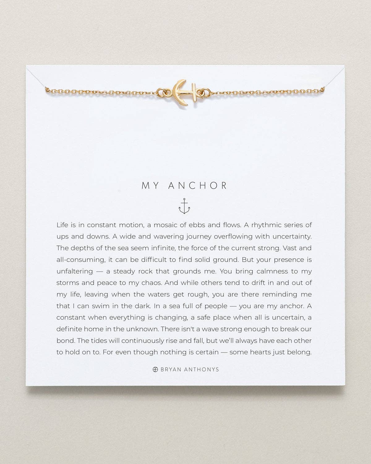 Bryan Anthonys - My Anchor Necklace