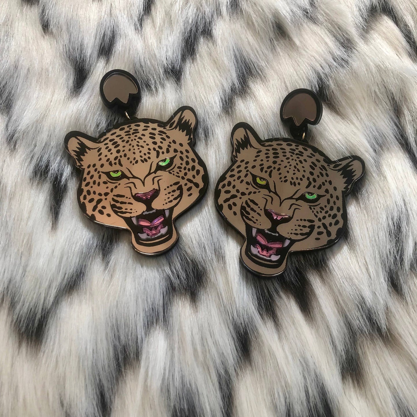 Leopard Earrings