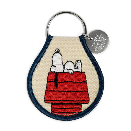 Patch Keychain - Snoopy Doghouse