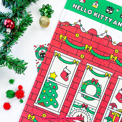 Hello Kitty and Friends Christmas Sticker Advent