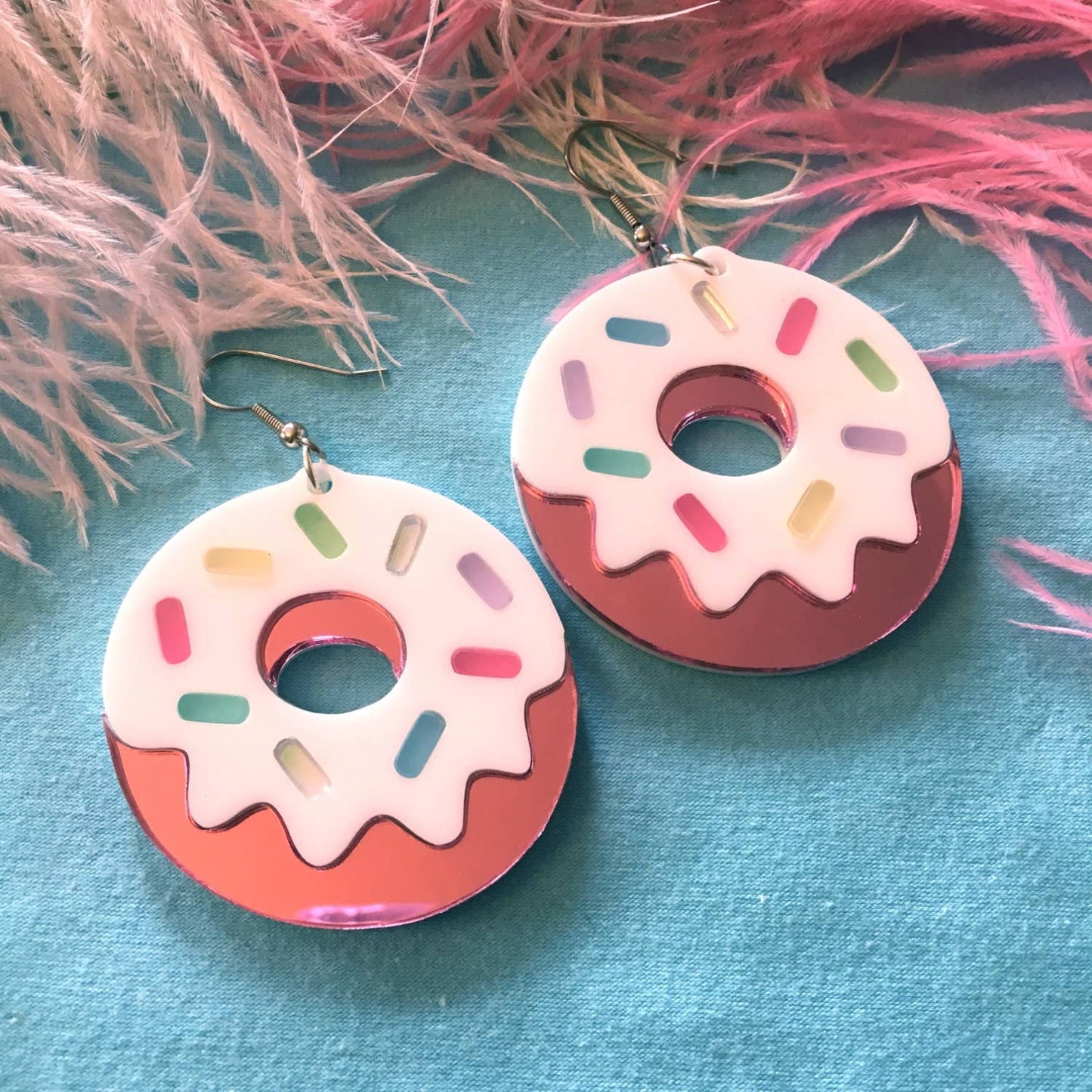 Sprinkle Doughnuts Earrings