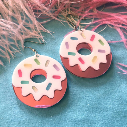 Sprinkle Doughnuts Earrings