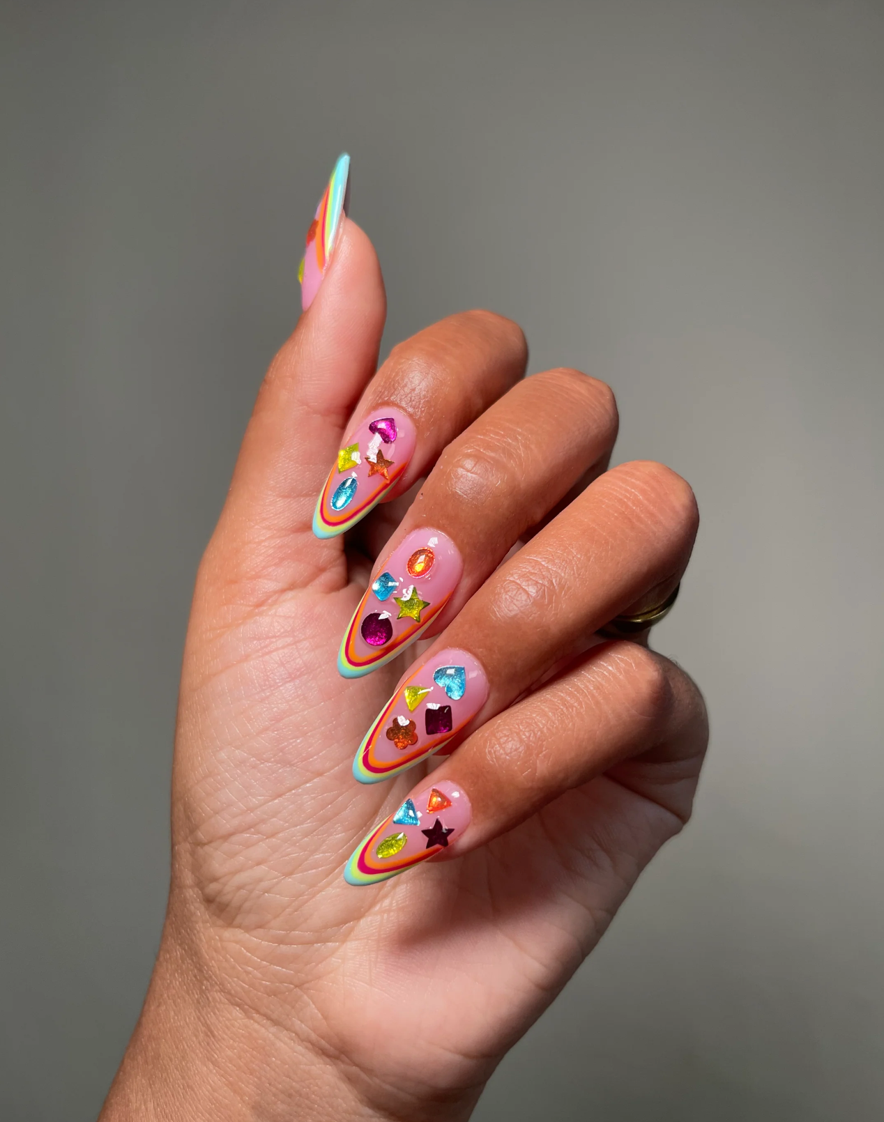 90s Baby Nail Art Stickers