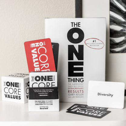 The One Thing: Core Values Deck - Self Reflection Cards