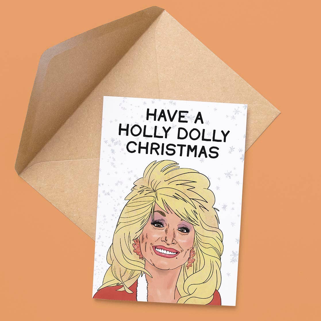 Have a Holly Dolly Christmas Card