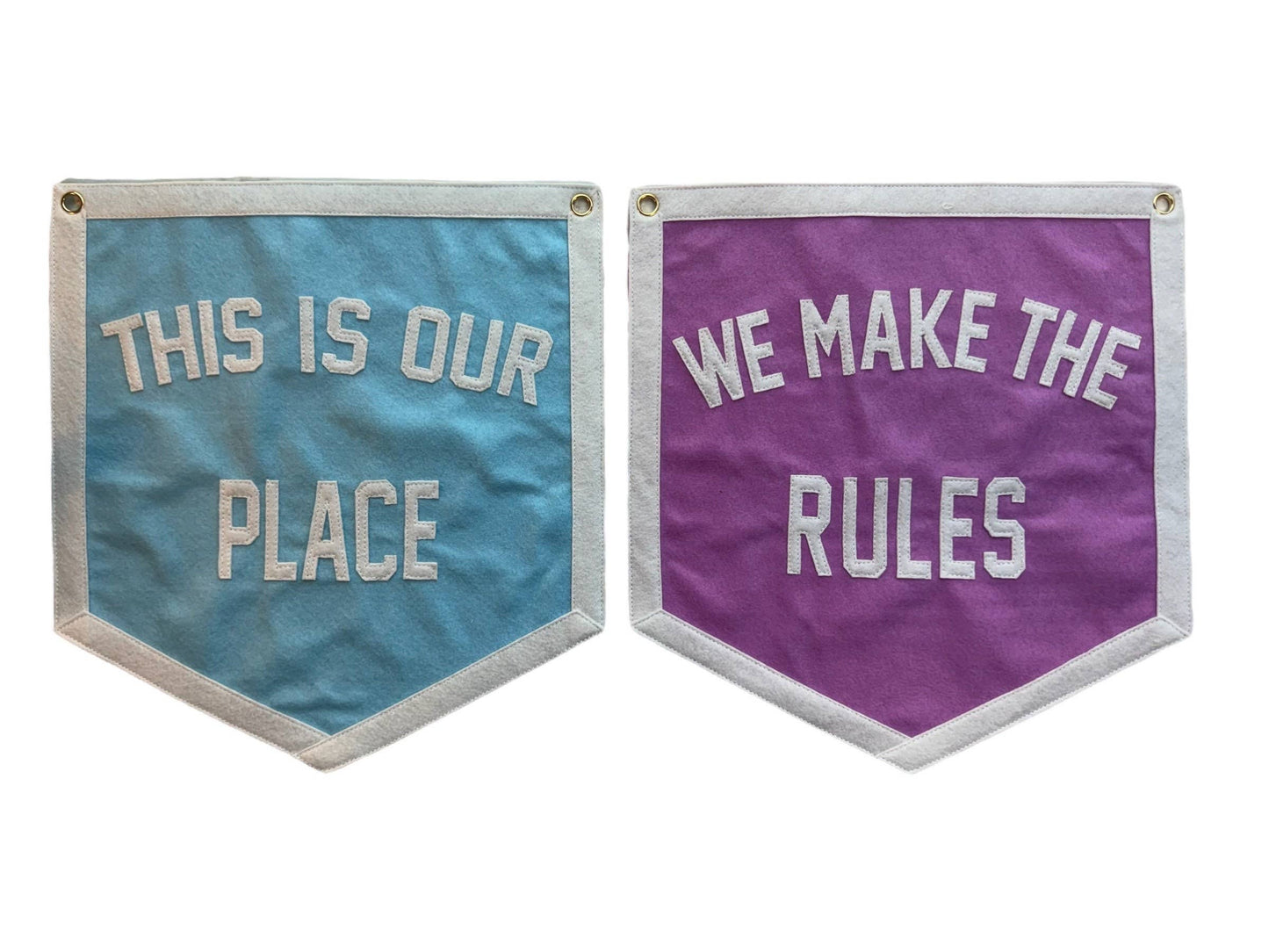 We Make The Rules Wall Pennant