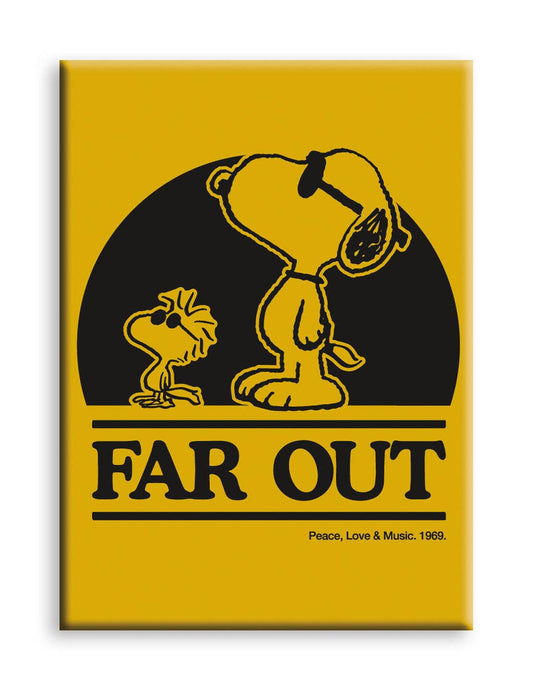 Snoopy Joe Cool - Far Out Magnet