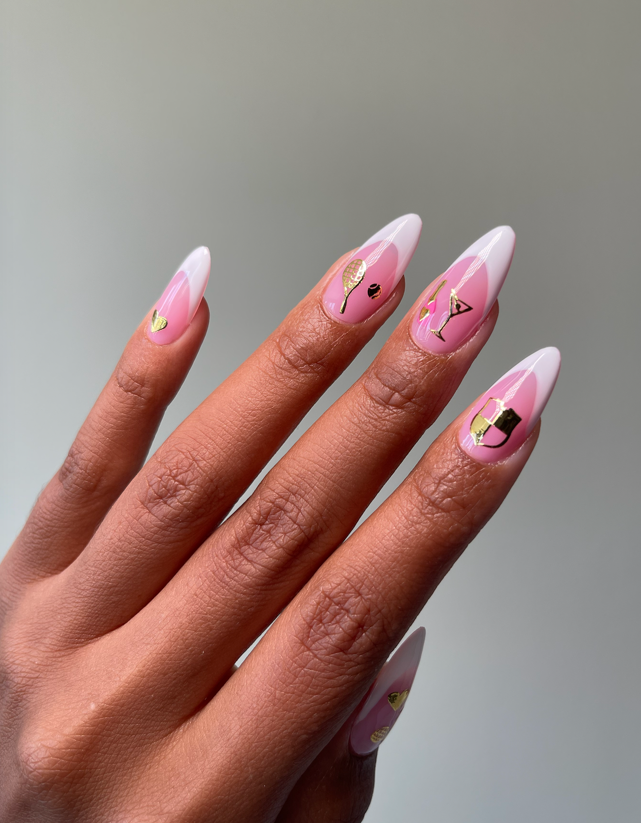 Tennis Club Nail Art Stickers