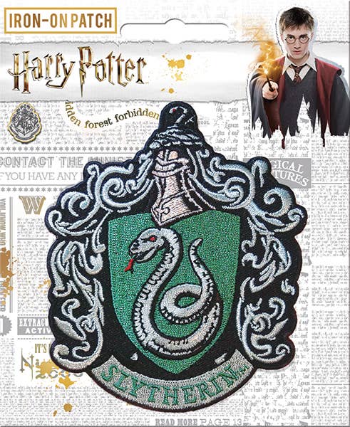 Ata-Boy - Harry Potter Slytherin Crest Patch Patches