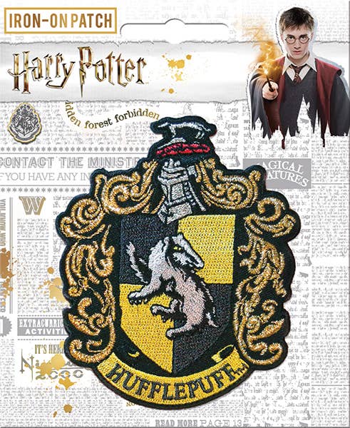 Ata-Boy - Harry Potter Hufflepuff Crest Patch Patches