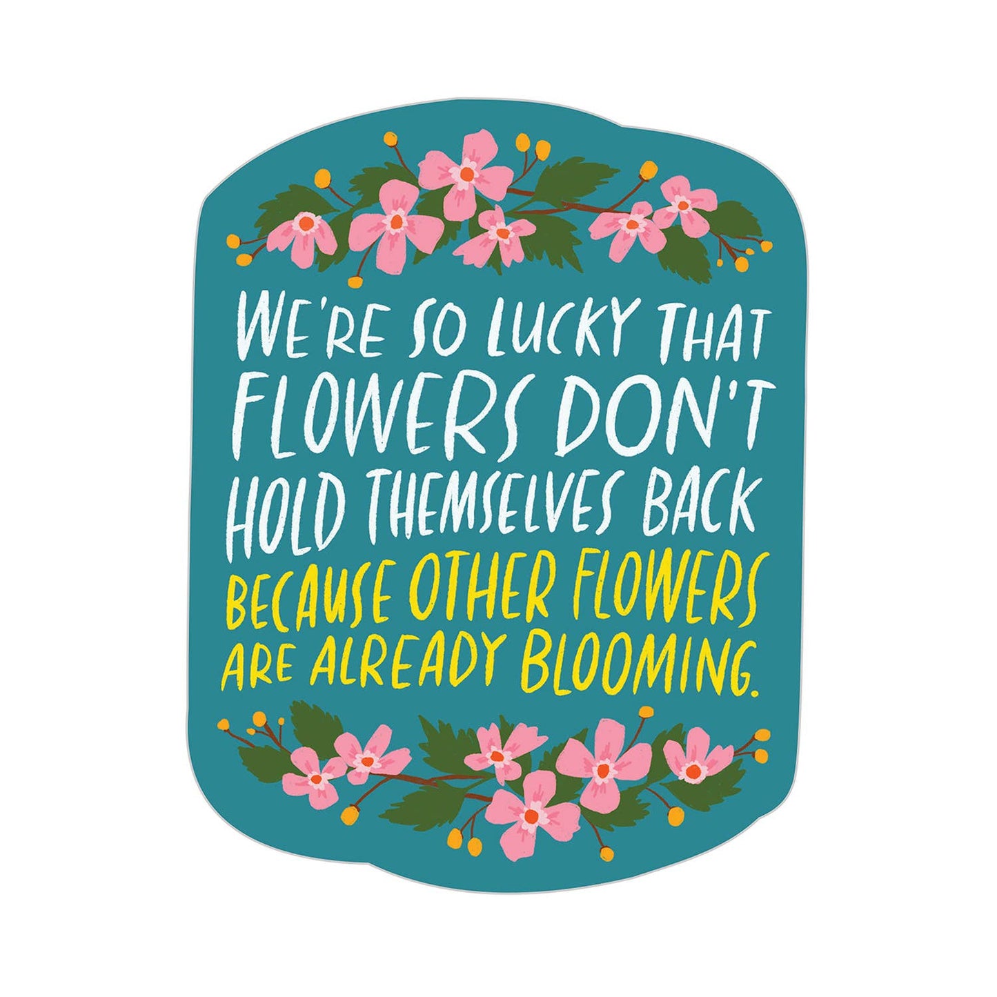 Already Blooming Sticker Card