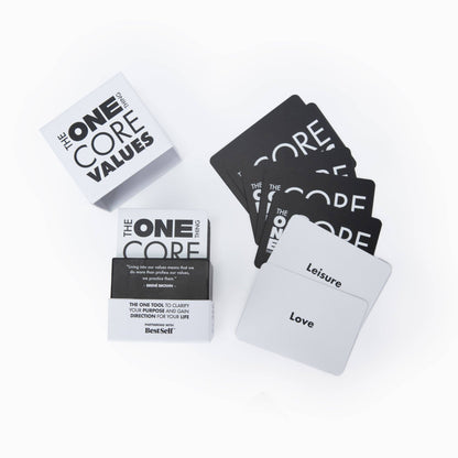 The One Thing: Core Values Deck - Self Reflection Cards